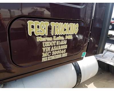 Freightliner Cascadia Left Rear Door Assembly for a Freightliner CASCADIA 125