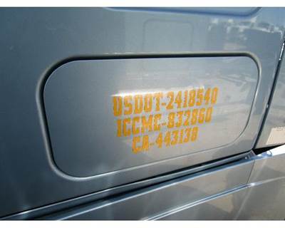 Freightliner Cascadia Left Rear Door Assembly for a Freightliner CASCADIA 125