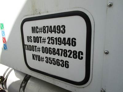 Freightliner Columbia Left Rear Door Assembly for a Freightliner COLUMBIA 120