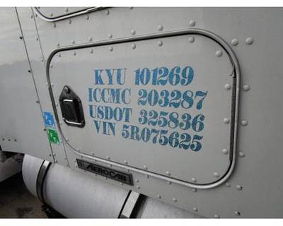 Kenworth W900 Right Rear Door Assembly