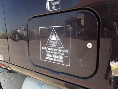 Peterbilt 387 Left Rear Door Assembly