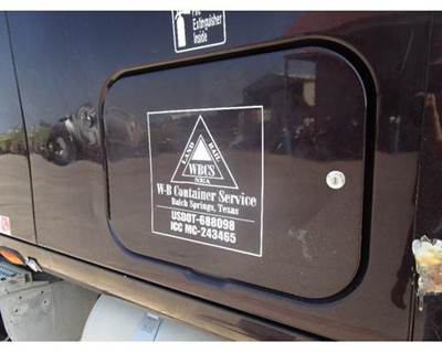 Peterbilt 387 Left Rear Door Assembly