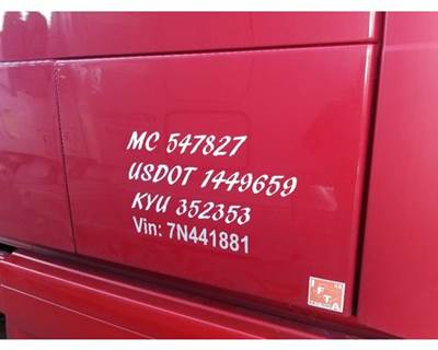 Volvo VNL Left Rear Door Assembly