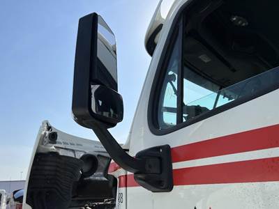 Freightliner Cascadia Left Door Mirror for a Freightliner CASCADIA 125