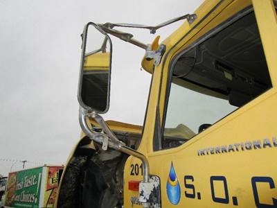 International 9200i Left Door Mirror