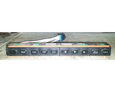 Used Freightliner Information Button Strip, Part # 22-45710-002 / Pollak 32248