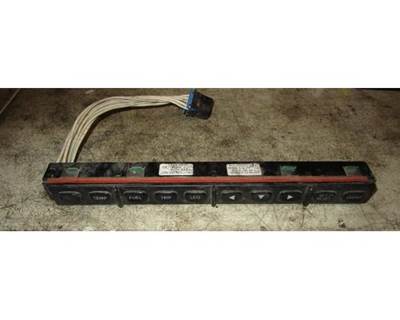 Used Freightliner Information Button Strip, Part # 22-45710-002, Pollak Part # 32248