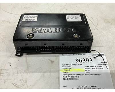 Used Meritor Wabco ABS Module ECU-ABS RSC 4S4M E2.1, Part # WAB 400 850 726 0 / S4008507260