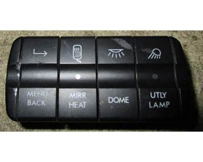 Freightliner Cascadia Switch Cluster, Menu Back/Mirror HEAT/DOME/Utility Lamp