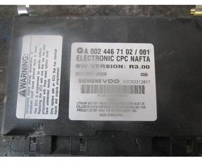 2008 Freightliner Cascadia Siemens Electronic CPC NAFTA Module, Part # A 002 446 71 02
