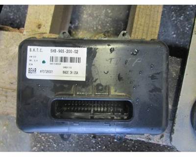 Used Behr International Dash Heater Control Module, Part # 5HB-965-200-02, P3728001