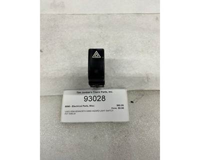 Used Kenworth W900 OEM Hazard Light Switch, Part # P27-1040-25