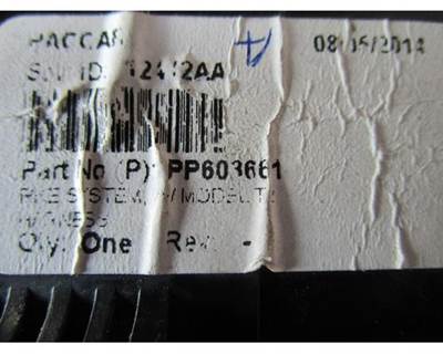 Used Peterbilt 386 Wireless Remote Module, Part # PP603661 28116441