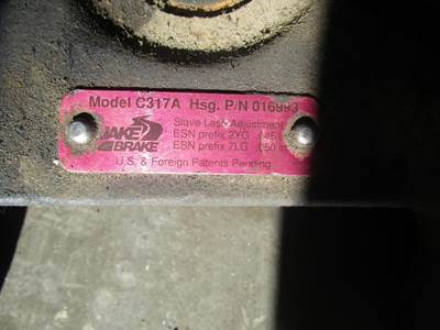 Caterpillar 3176 Engine Brake