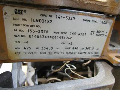 Caterpillar Engine Part