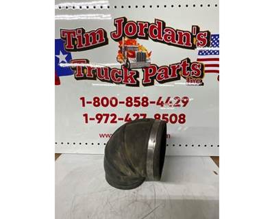 Used Cummins Reducing Elbow 90° 6" ID to 5" ID Short Radius with 6" Clamp, Part # 90HL60R50SR