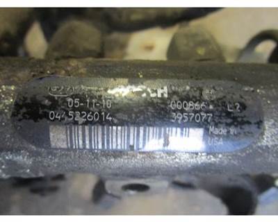 Used Cummins ISB 230 Fuel Rail (Bosch), Part # 3957077
