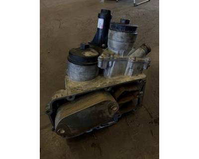 Used Detroit DD13 Oil Filter Housing, Part # A4721803710 for Freightliner Cascadia 113BBC