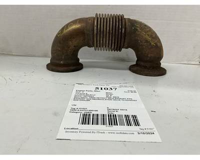Detroit DD15 Exhaust Pipe EGR Valve to Exhaust Gas Cooler, Part # A4721400108