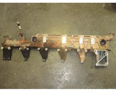 Used Detroit DD15 EGR Cooler Bracket, Part # A4722030201