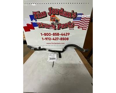 Used Detroit DD15 Air Compressor Tube with Rubber Hoses and Clamps, Part # A01-25863-000