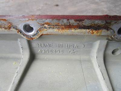 Cummins ISX Engine Oil Cooler