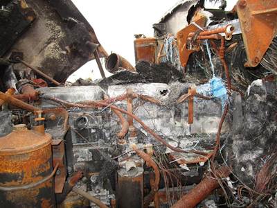 Caterpillar C12 Engine for a Peterbilt 385