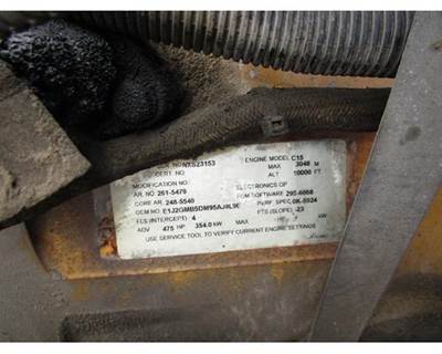 Caterpillar C15 Engine for a Peterbilt 387