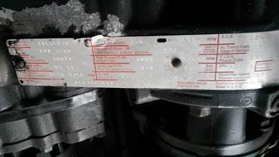 Cummins N14 CELECT PLUS Engine for a Volvo VN