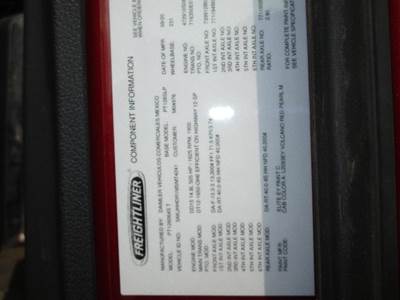 Detroit DD15 Engine for a Freightliner CASCADIA 126