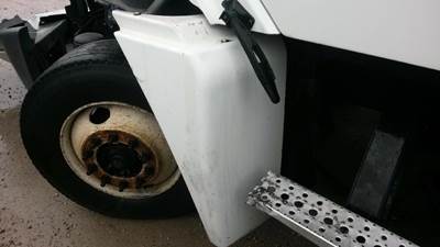 Freightliner Columbia Left Fender Extension for a Freightliner COLUMBIA 120