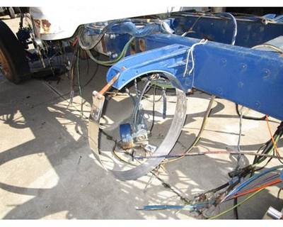 Peterbilt 379 Left Fuel Tank Strap / Bracket