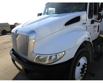 Used 2009 International 4300 Hood Assembly 37" Center, Complete with Headlights & Grille