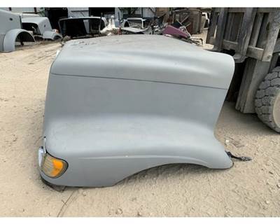 International 9200 Curved Windshield Hood Assembly w/ Headlights & Grille