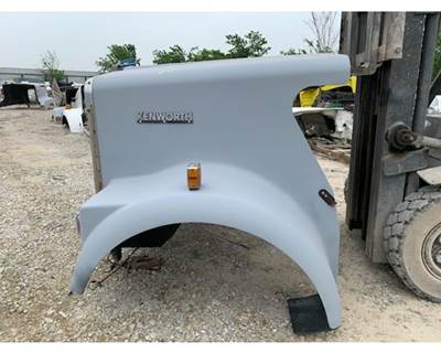 Used Kenworth W900 Hood w/ Dual Air Filters 62" Down Center with Grille & Headlights
