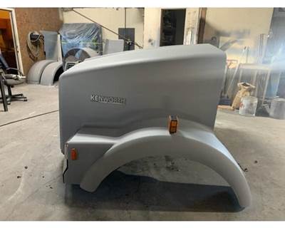 Used Kenworth T800 Hood Assembly 64" Long with Headlights and Grille