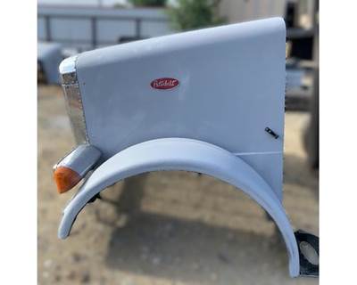 Used Peterbilt 378 Fiberglass Hood Complete with Headlights and Grille
