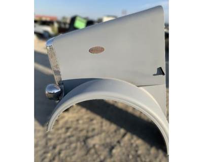 Used Peterbilt 378 Hood Complete with Headlights and Grille