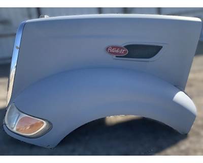 Used 2014 Peterbilt 386 Hood with Headlights and Grille