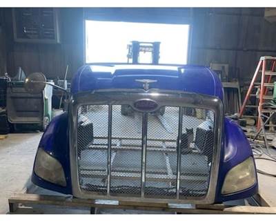 Used Peterbilt 587 Hood 61" with Headlights and Grille