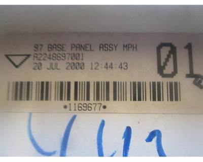 Ford Instrument Panel Cluster