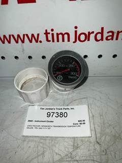 Paccar Instrument Panel Cluster