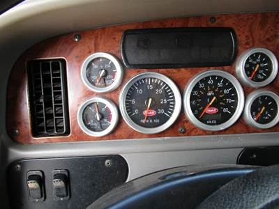 Peterbilt 387 Instrument Panel Cluster