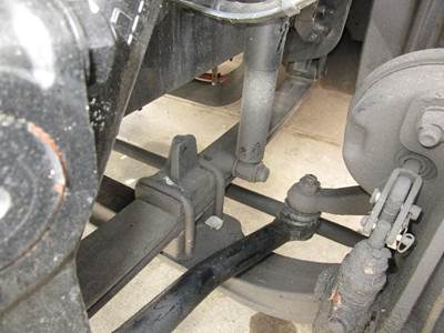 Freightliner Cascadia Left Front Leaf Spring for a Freightliner CASCADIA 125