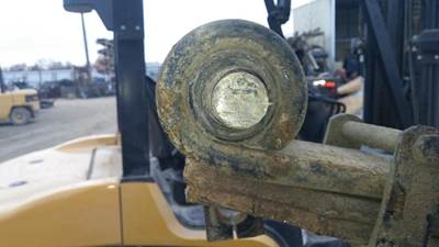 Peterbilt 379 Left Front Leaf Spring for a Peterbilt 387