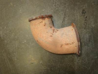 USED CAT C-13 EXHAUST ELBOW. 
P/N: 242-4324
