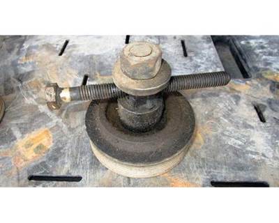 USED CUMMINS N14 WATER PUMP TENSIONER PULLEY. 6 GROOVE 