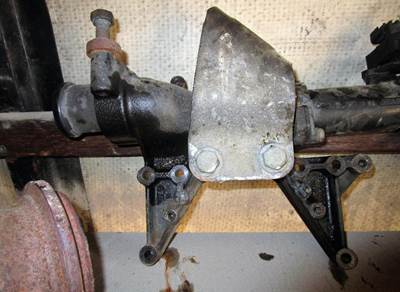 USED DETROIT ENGINE COOLANT BRACKET. 
P/N: A4722030644