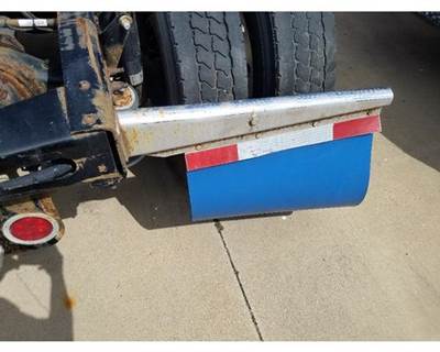 Used 2010 Freightliner Cascadia 125 Right Chrome Rear Mudflap Bracket with Mudflap