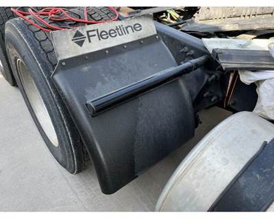 Used 2017 Freightliner Cascadia 125 Right Rear Quarter Fender, Black Plastic